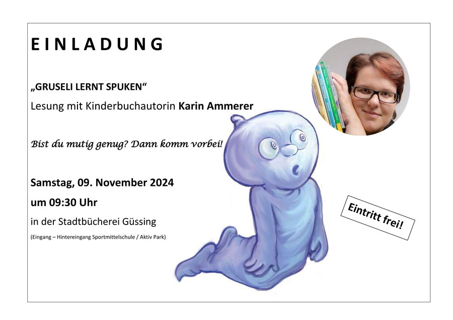 Einladung Karin Ammerer