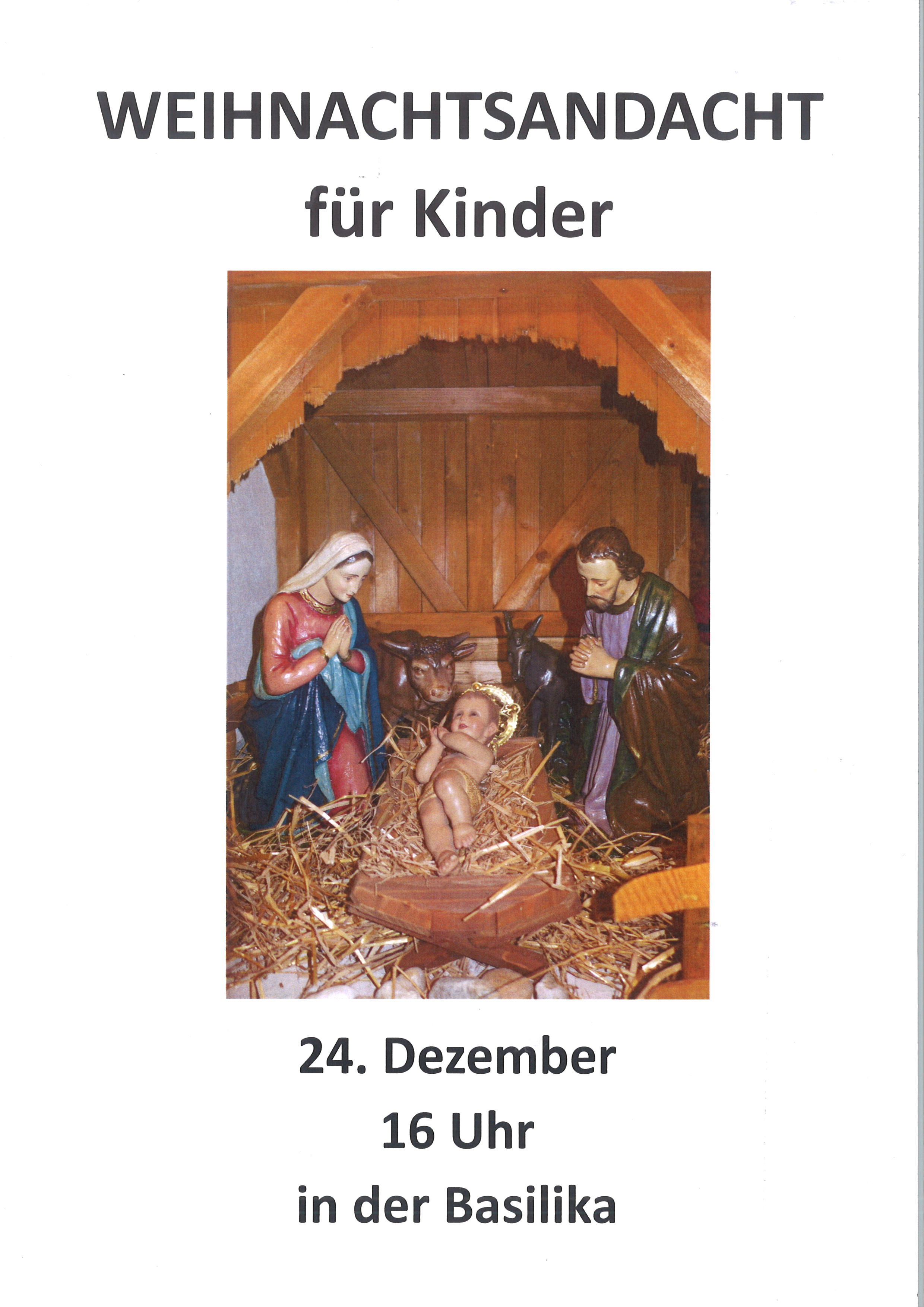 2025 Weihnachtsandacht