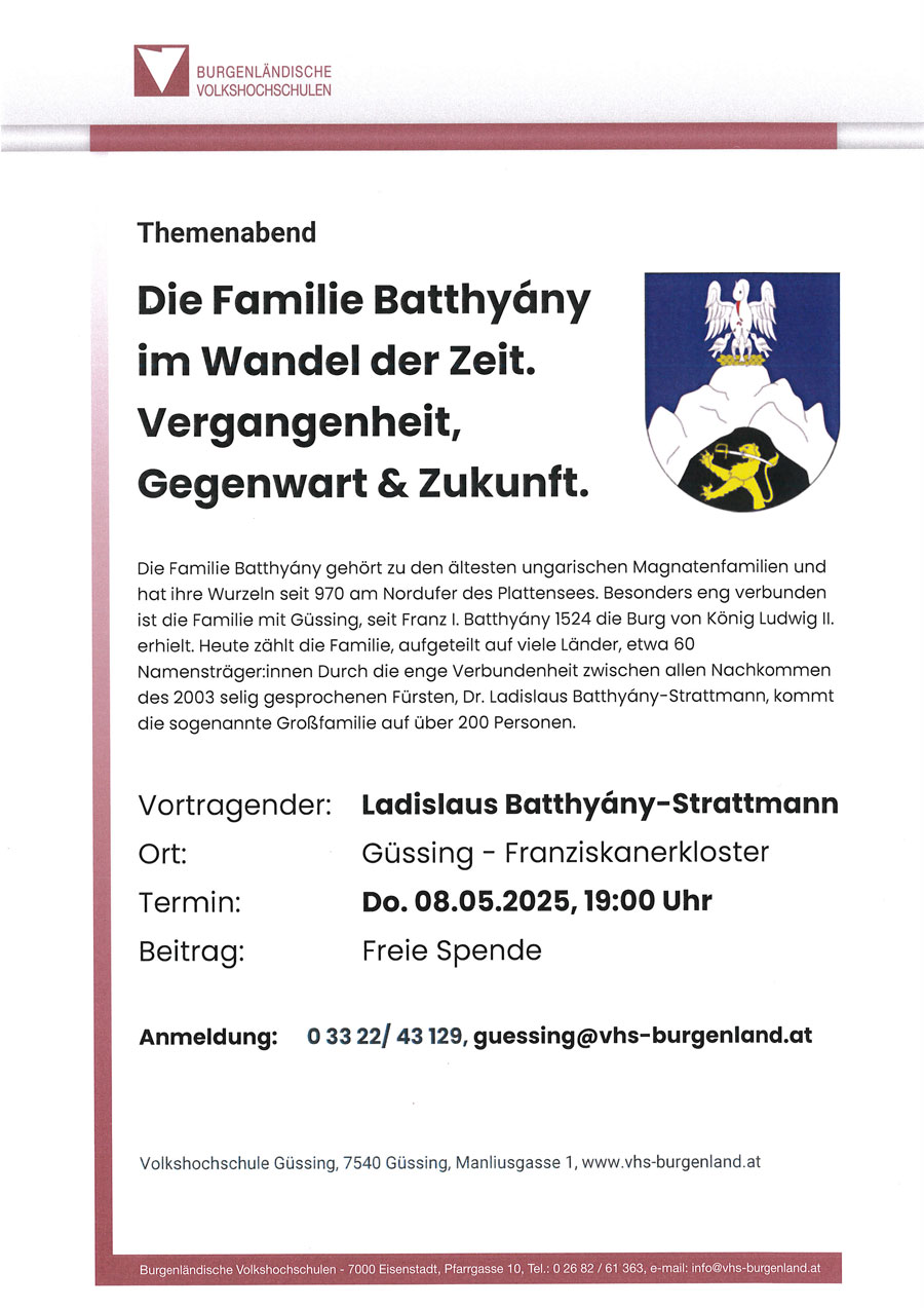 themenabend familie batthyány